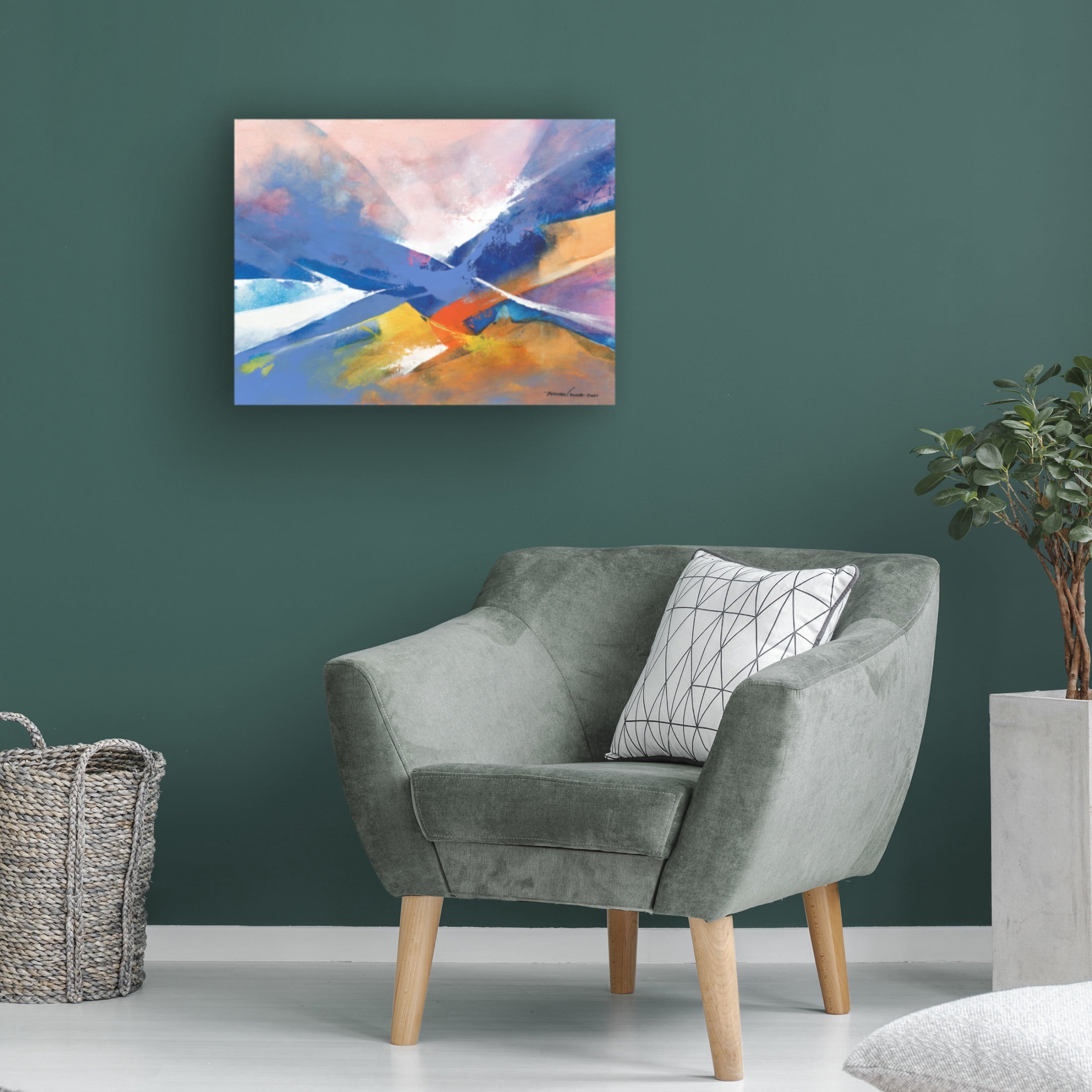 Canvas Wall Art - Thomas Leung 'Temptation' Wall Art for Living Room, Bedroom, or Office Décor by Trademark Fine Art - 19 x 14 Inches