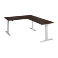 thumbnail image 2 of Move 60 Series 60W L Shaped Standing Desk in Mocha Cherry - Engineered Wood, 2 of 7