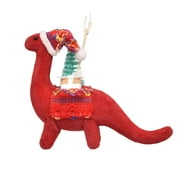 Holiday Time Red Dinosaur Ornament