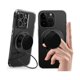 thumbnail image 1 of wonima11 Typecase Phone Grip: Rotatable Cell Phone Ring Holder for Magnetic Car Mount, Ultra Thin Adjustable Finger Ring Kickstand Compatible with Cellphones Tablets Accessories - Black, 1 of 1