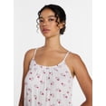 thumbnail image 5 of Joyspun Women’s Modal-Blend Ruffle Trim Cami and Shorts Sleepwear Set, 2-Piece, Sizes XS-3X, 5 of 6
