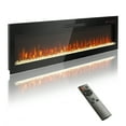 thumbnail image 2 of Mondawe 50 Inch Electric Fireplace, Recessed and Wall Mounted Fireplace, 2 of 10