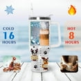 thumbnail image 6 of 40 oz Dog Themed Tumbler with Handle and Straw Lid Gifts for Dog Lovers Double Insulated Cup Travel Coffee Mug, 6 of 6