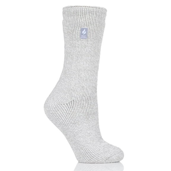 Heat Holders Primrose Women's 5 to 9 Denim/Cream Crew Sock HHW05202