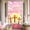 C, variant on Zenithome Bright Colorful Soft Easter Door Curtain for Front Door Indoor Door and Wall Decor 70.87x35.43 In