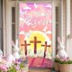 thumbnail image 1 of CaiYueKe Easter Door Curtain Spring Holiday Decorations Bunny Egg Pattern Party Supplies Wall Hanging Decorative Banner for Home Indoor Outdoor Festival Celebration, 1 of 9