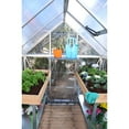 thumbnail image 4 of Palram - Canopia Hybrid 6' x 14' Polycarbonate/Aluminum Walk-In Greenhouse – Silver - with 2 Roof Vents, 4 of 13