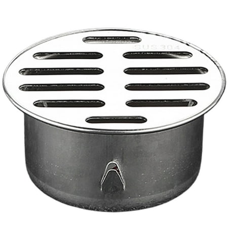 

Stainless Steel Drain Filter Universal Bathroom Sink Strainer with Wide Rim Anti-Clogging for Round Drain Holes