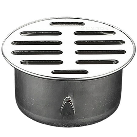 

Stainless Steel Drain Filter Universal Bathroom Sink Strainer with Wide Rim Anti-Clogging for Round Drain Holes