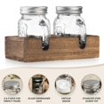 thumbnail image 4 of Salero y pimentero MosJos Mason Jar, tarro vintage de vidrio, 150 ml, 4 of 6