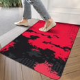 thumbnail image 3 of DeisgnName Front Door Mat,Durable Absorbent Indoor Outdoor 17x30 Inch Evil Pumpkin Ghost Throw Rug for Outdoor Entrance Entry Entryway, 3 of 6