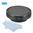 thumbnail image 3 of Uxcell 52mm Lens Hood, Wide Angle Matte Surface Hood with Cap and Cleaning Cloth for Camera Lens, Black, 3 of 7