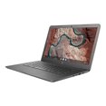 thumbnail image 1 of HP Chromebook 14-db0002ca - AMD A4 - 9120C / up to 2.4 GHz - Chrome OS - Radeon R4 - 8 GB RAM - 64 GB eMMC - 14" 1366 x 768 (HD) - IEEE 802.11b, IEEE 802.11a, IEEE 802.11g, IEEE 802.11n, IEEE 802.11ac, Bluetooth 4.2 - Wi-Fi 5 - chalkboard gray, resin texture with registered IMR keyboard deck and base, 1 of 6