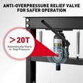 thumbnail image 2 of AOILE 12/20 Ton Hydraulic Press, H-Frame Garage Floor Shop Press with Press Plates, Heavy-Duty Adjustable Hydraulic Shop Press, for Auto Bending Stamping, 2 of 7