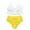 White, variant on Aayomet Bikini Sets For Women Bandage Print Two-piece Bikini Swimwear Women Swimsuit Set Beachwear Swimwears Tankinis Set,Yellow S