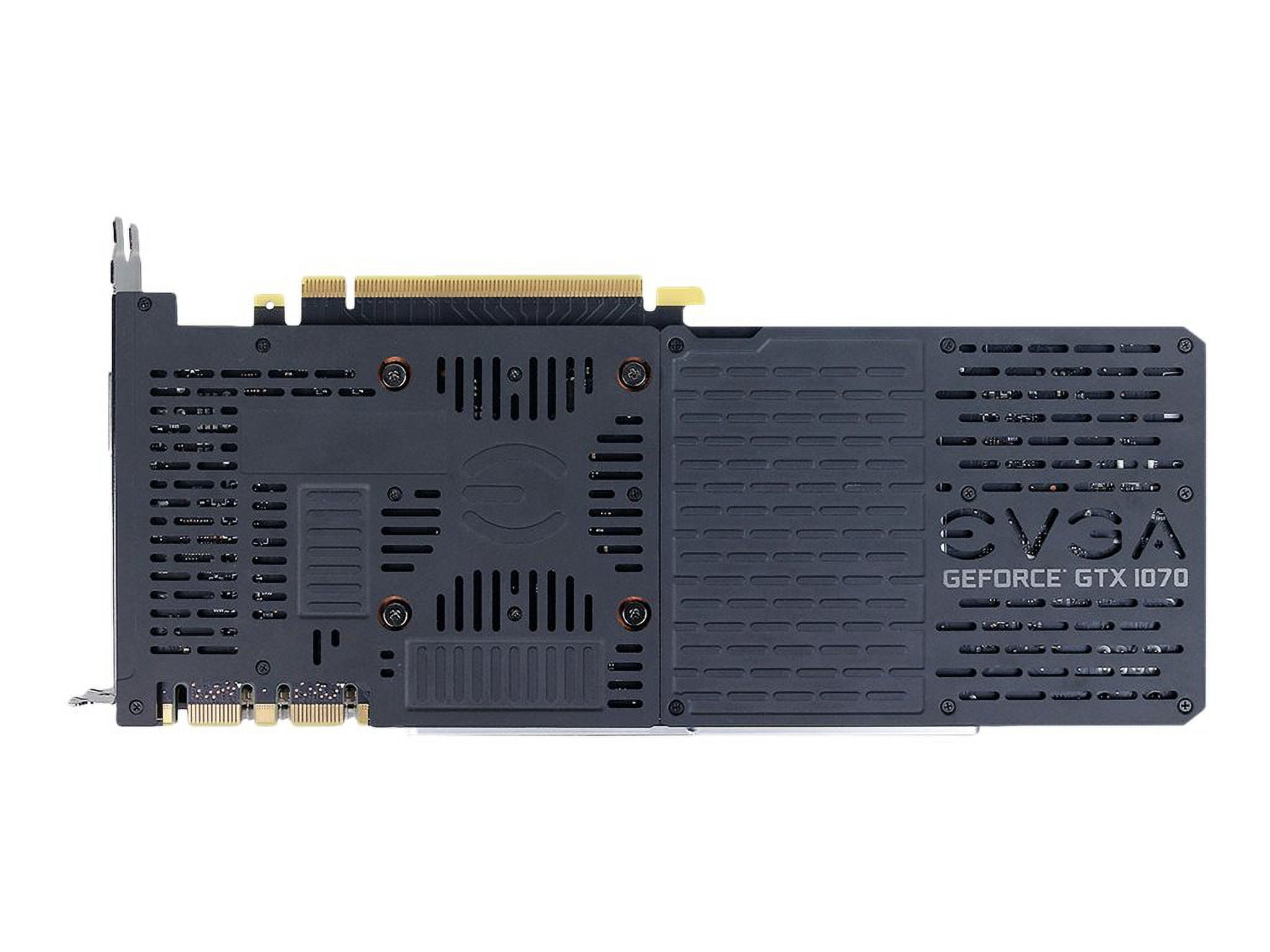 EVGA GeForce GTX 1070 SC2 GAMING 8GB GDDR5 Graphics Card 08G-P4-6573-KR
