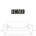 thumbnail image 3 of Creative Products Home Wreath 36 x 12 Canvas Wall Art, 3 of 5