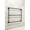 thumbnail image 2 of Kingston Brass DTM32363ORB 36 x 32 in. Palatine Wall Mount Towel Rack, Oil Rubbed Bronze, 2 of 6