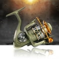 thumbnail image 3 of Moulinet de Pêche Spinning 1000-7000 Roulements à Billes 12BB Alliage d'Aluminium Outil de Pêche Durable, Cadre Squelettique en Aluminium Rigide, 3 of 7