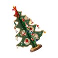 thumbnail image 4 of Desktop Mini Christmas Tree DIY Christmas Decoration Indoor Mini Tree Design Christmas Tree Wooden Christmas Tree Ornaments Children Gift, 4 of 6