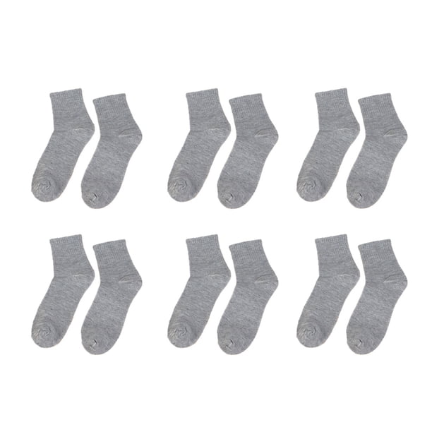 Calcetines deportivos de corte bajo para correr, para hombre y mujer (6 pares)