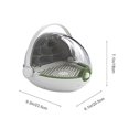 thumbnail image 2 of Silkworm Raising Holder Plastic Cage for Scientific Breeding 1Set, 2 of 4