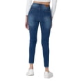 thumbnail image 4 of JEANS SKINNY BÁSICO DESLAVADO PARA MUJER QUARRY, 4 of 4