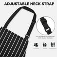 thumbnail image 4 of Clearance! Aprons for Unisex with Pockets Chef Aprons for Cooking Apron Adjustable Bib Kitchen Apron, 4 of 6
