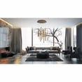 thumbnail image 2 of 31445-038 Eurofase Lighting Santana Chandelier 18 Light-Antique Brass Gold Finish, 2 of 3