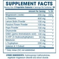 thumbnail image 6 of Premium Sleep Aid for Adults - Effective - Non Habit Forming - Natural Relief - Feel Refreshed - Proprietary Blend with Melatonin, Tryptophan, Magnesium, Valerian, Chamomile & More - 60 Veg, 6 of 8