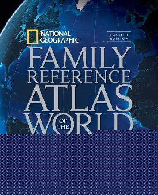thumbnail image 1 of National Geographic Atlas de Référence Familiale du Monde, Quatrième Édition : Informations Indispensables et Plus de 1,000 Cartes et Illustrations, 1 of 1