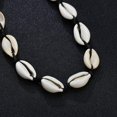thumbnail image 3 of HSHDLDF Collier Coquillage Puka pour Femmes Hommes Collier Surfeur Coquillage Cordon Collier Collier Ras du Cou Perles Colorées Collier Ajustable Été Boho Hawaii Boucle Perle Collier Bijoux Coquillage Naturel, 3 of 6