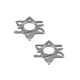 thumbnail image 1 of 2pc Portable Multifunction Snowflake Wrench Alloy Steel Hexagonal Universal 15 In 1 Octagonal Screw, 1 of 5
