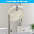 thumbnail image 2 of EcoNesxp Kitchen towel clip beach towel clip gray, 2 of 5