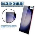 thumbnail image 4 of Htwon for Samsung Galaxy S23 Ultra/S23 Plus/S23 Screen Protector UV Tempered Glass Full Cover Film, Clear, 2 Packs, 4 of 10