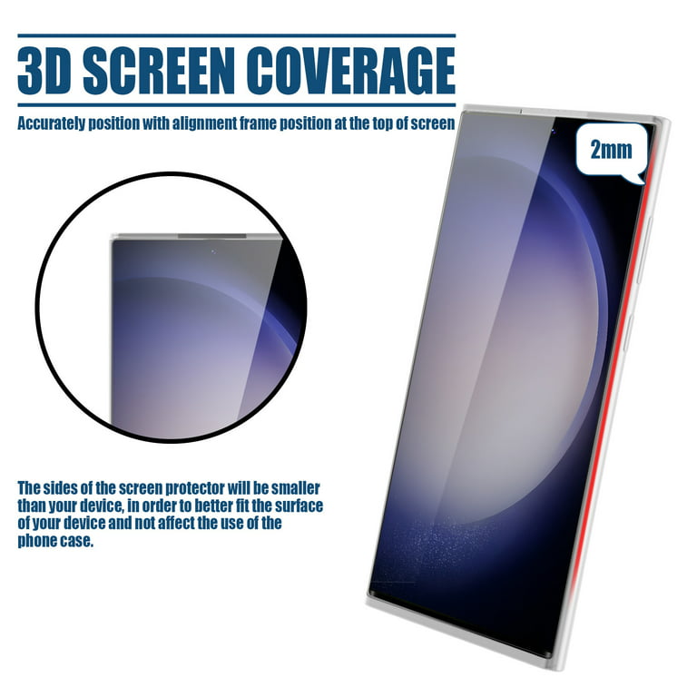 Protector Cristal Templado Completo Curvo Uv Full Glue Samsung Galaxy S23  Ultra 5g con Ofertas en Carrefour
