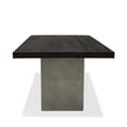 thumbnail image 3 of Modrest Renzo Modern Oak & Concrete 79" Dining Table, 3 of 6