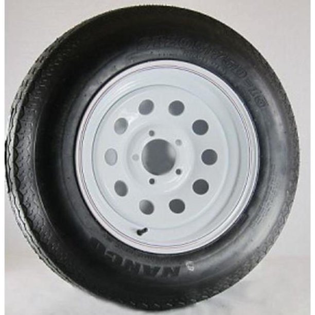 AWC TA204601271R205CA Radial C/6 Ply, 8 Spoke, Trailer Tire/Wheel Kit