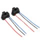 thumbnail image 2 of Zócalo del arnés del faro, 2 piezas de bombilla LED H4‑3 Conector de bombilla LED Zócalo de cableado para un rendimiento de primer nivel del automóvil, 2 of 8