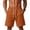 Brown, variant on Men's Air-Layer Loose Fit Gym Shorts, Breathable Athletic Sweatpants with Drawstring - Casual Training & Lounge Bottoms for Summer Navy S