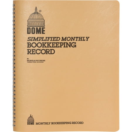UPC: 0078509006137 | Dome  DOM612  Bookkeeping Record Book  1 Each
