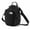 Black, variant on Unisex Nylon Shoulder Bag, , Black