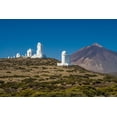 thumbnail image 2 of Bibikow, Walter 32x23 White Modern Wood Framed Museum Art Print Titled - Canary Islands-Tenerife Island-El Teide Mountain-Observatorio del Teide-astronomical observatory, 2 of 4