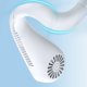 thumbnail image 3 of Ventilador de cuello colgante portátil 1200 mAh USB recargable sin aspas ventiladores silenciosos (blanco) Likrtyny Libre de BPA, 3 of 9