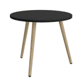 thumbnail image 4 of Mesa de Centro Redonda para Sala con Diseño Moderno Color Wengue | Excelsior, 4 of 6