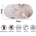 Bathroom Shower Mat Anti-slip Mat, Morbuy PVC Mildew Resistant Non-slip Anti-Bacterial 3d ...