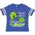 thumbnail image 3 of Inktastic Are You Ready to ShamROCK?- Fun St. Patrick's Day Boys or Girls Toddler T-Shirt, 3 of 5