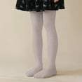 thumbnail image 2 of Otqutp Toddler Girls Fleece Thermal Tights Footed Full Length Stretchy Warm Leggings Kids School Dance Opaque Pantyhose, 2 of 6