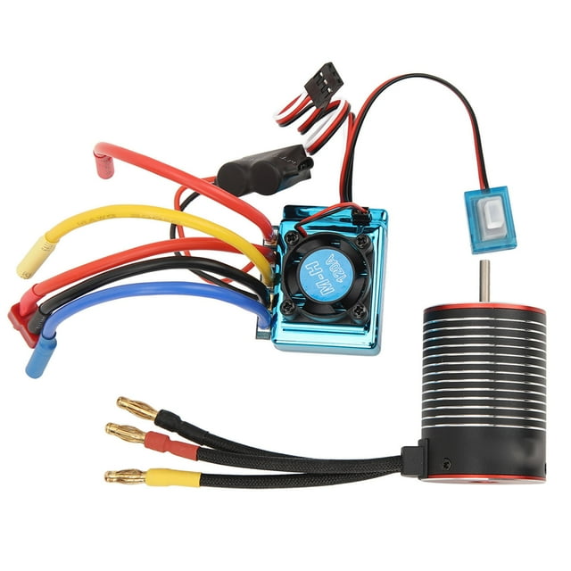 Professional Waterproof RC Car Brushless Motor and ESC Combo Set