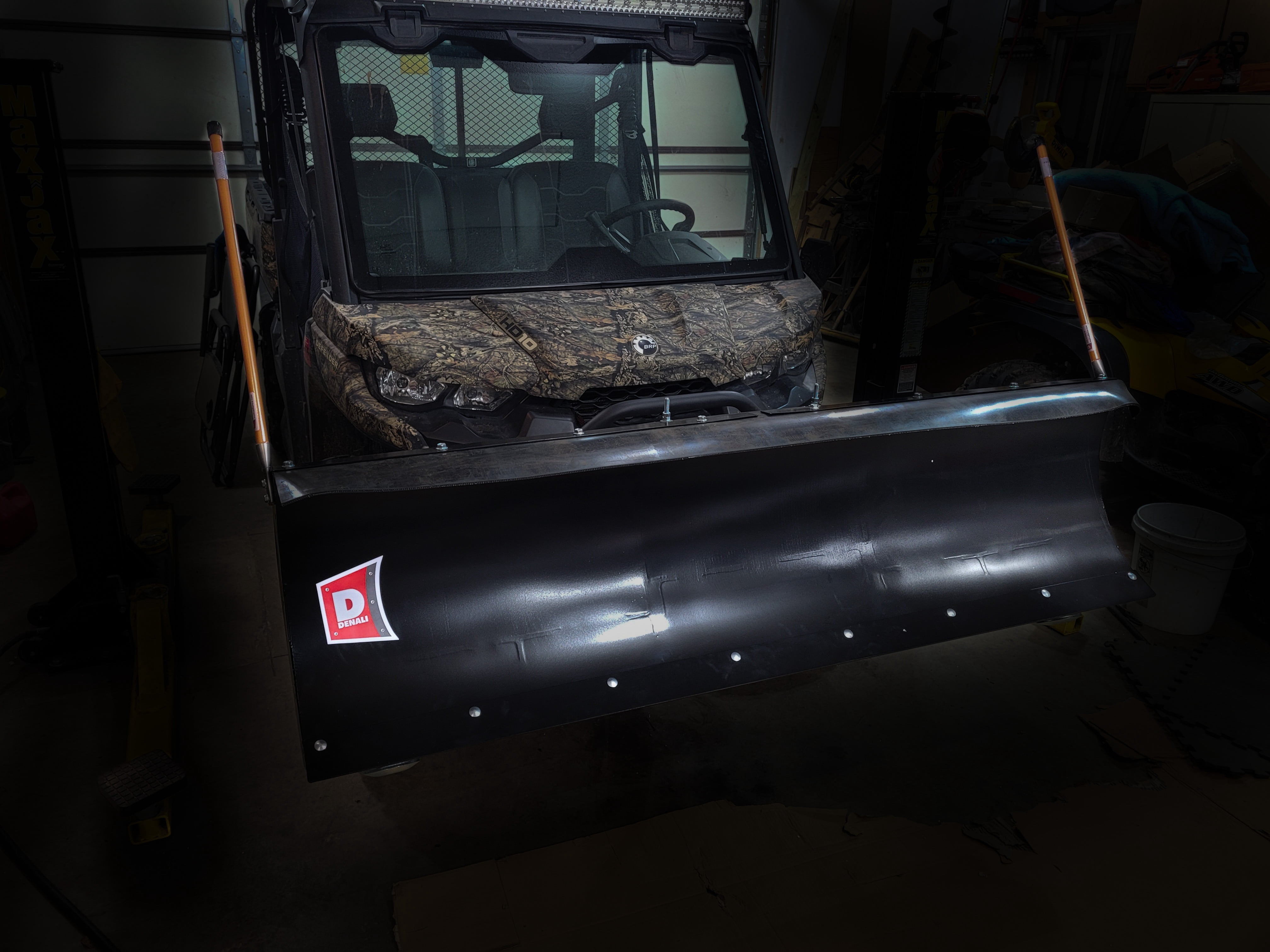 72 inch DENALI UTV Snow Plow Kit - 2012-2023 Kawasaki Teryx and Teryx LE (2-seater)